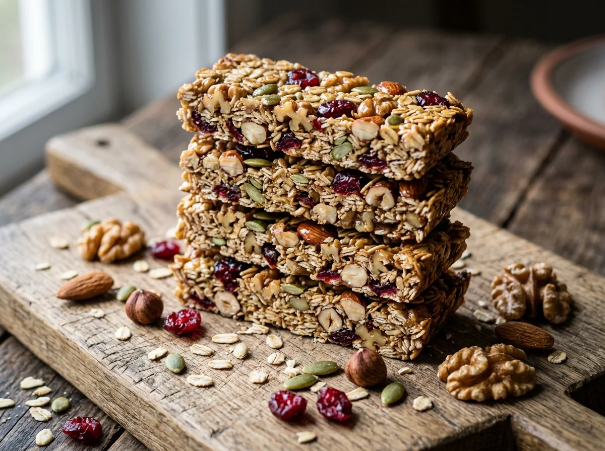EV YAPIMI GRANOLA BAR TARİFİ