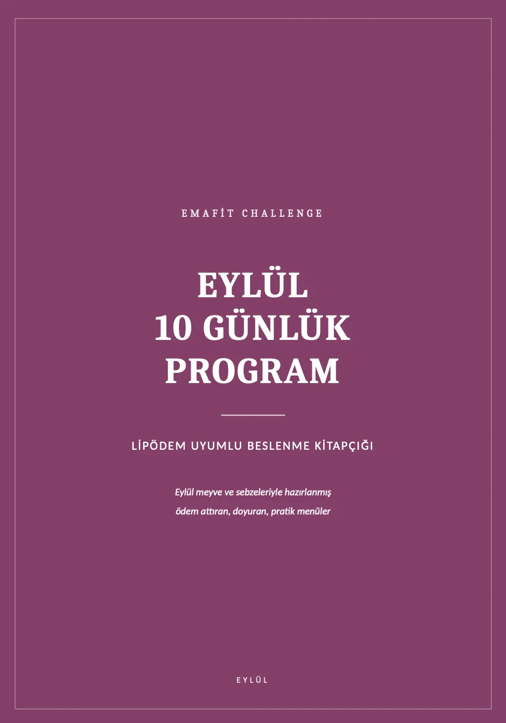 JET DİYET LİPÖDEM- EYLÜL