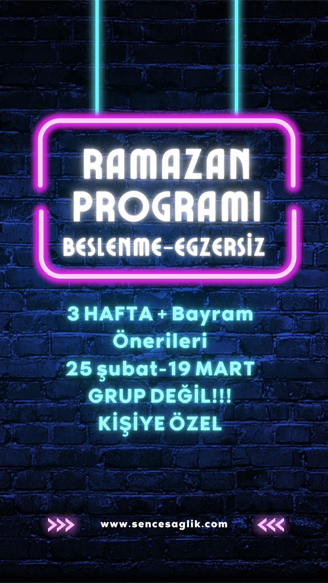 RAMAZAN BESLENME VE EGZERSİZ PROGRAMI